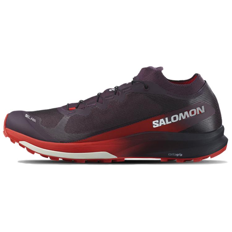 X Ultra 3 Salomon v2 ‘Plum Fiery Red White’