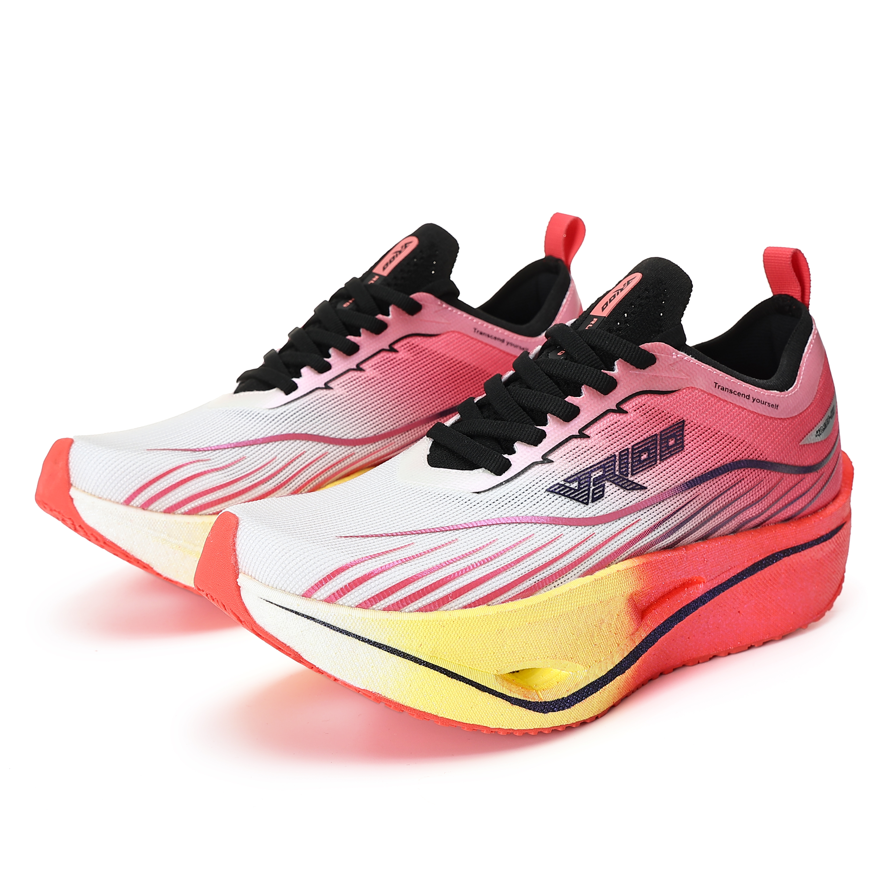 VR100 Cushioning Slip Resistant Abrasion Resistant Breathable Coverage Support Balance Lightweight Rebound