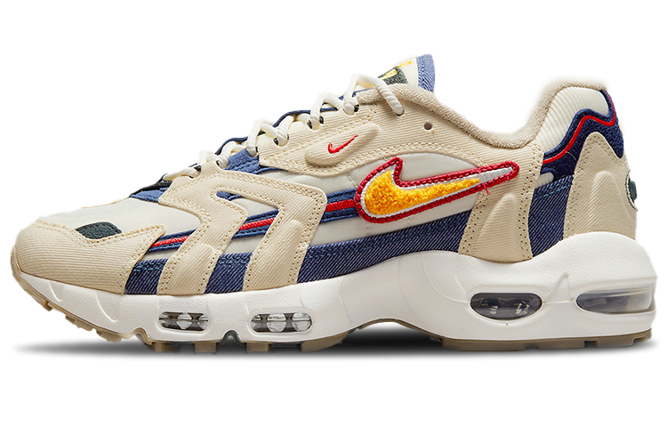 Nike Air Max 96 2 QS Beach comfortable low-cut air cushion training running shoes for men and women, off-white