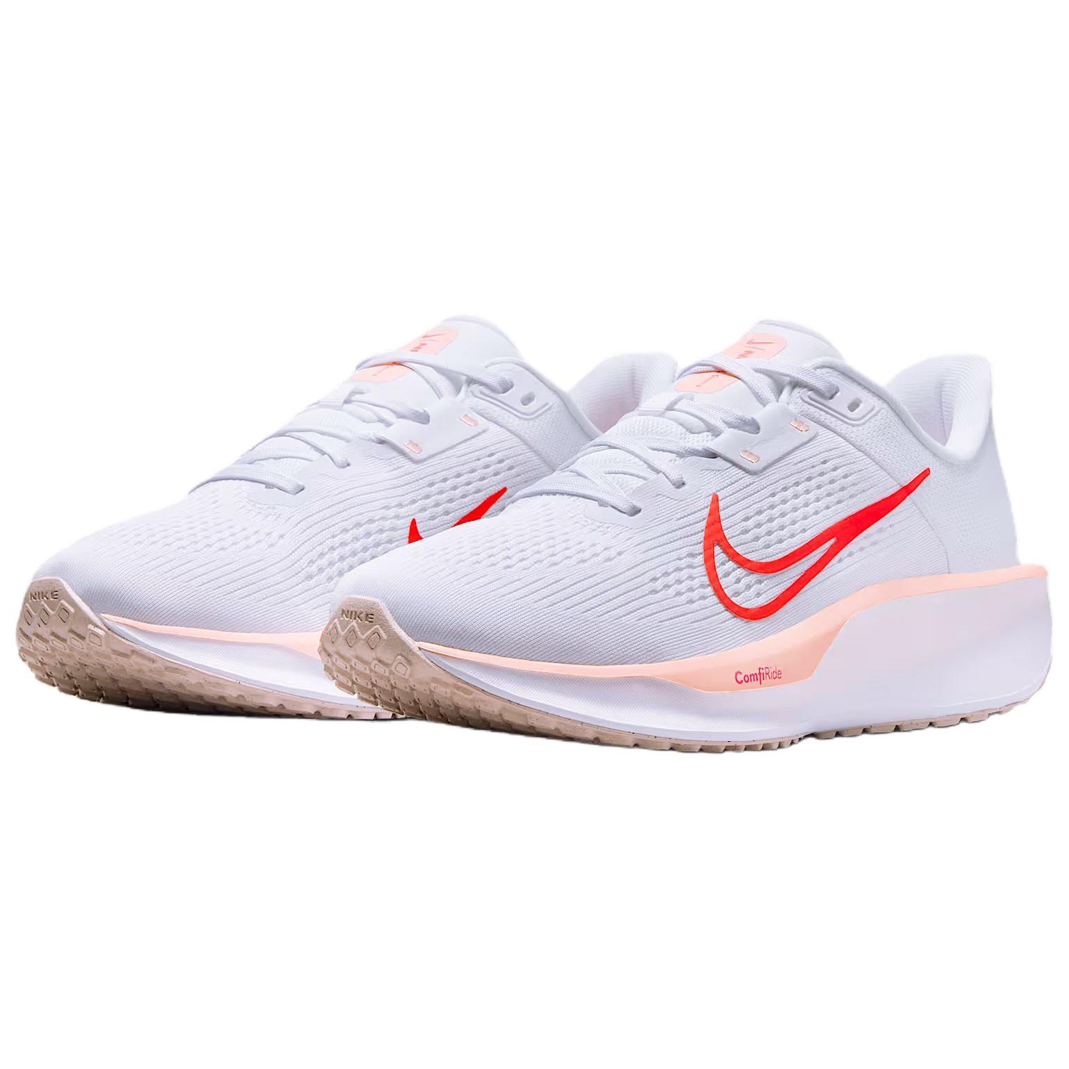 Nike Quest 6 Support Running Shoes Women’s White Red