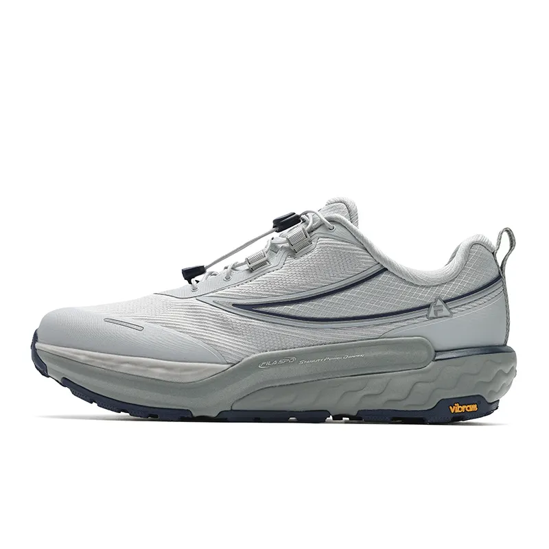 FILA SPD HORIZON Versatile Abrasion Resistant Low top Running Shoes Men's Microchip Gray