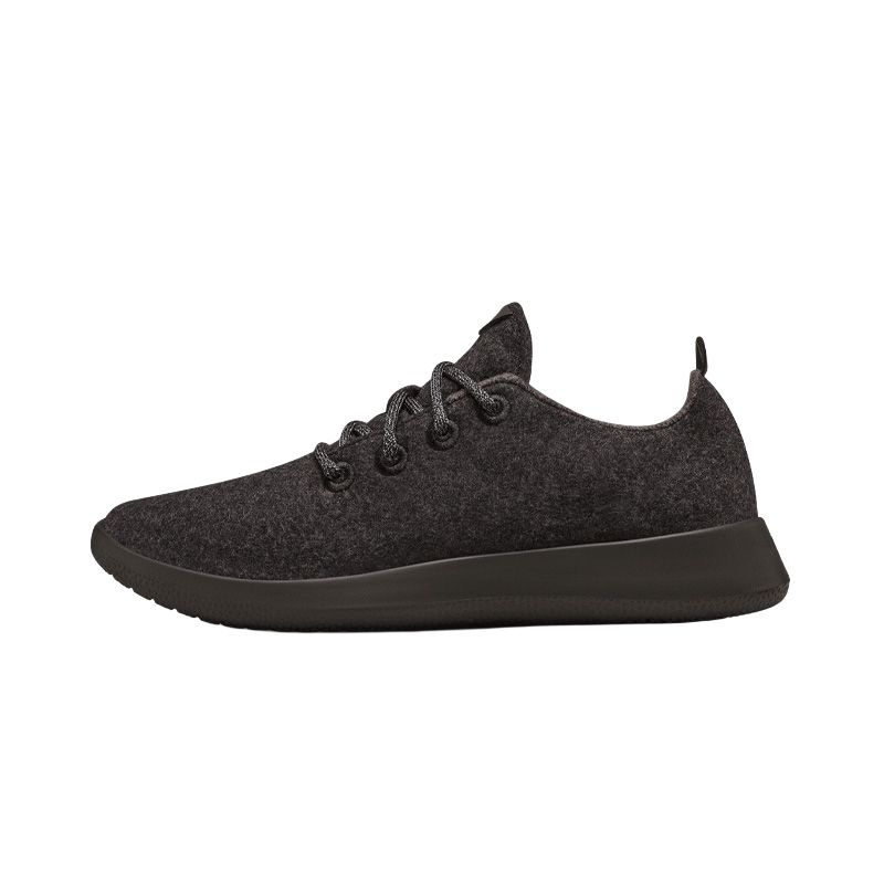 Allbirds Wool Runner Low top Running Shoes Men’s Natural Black
