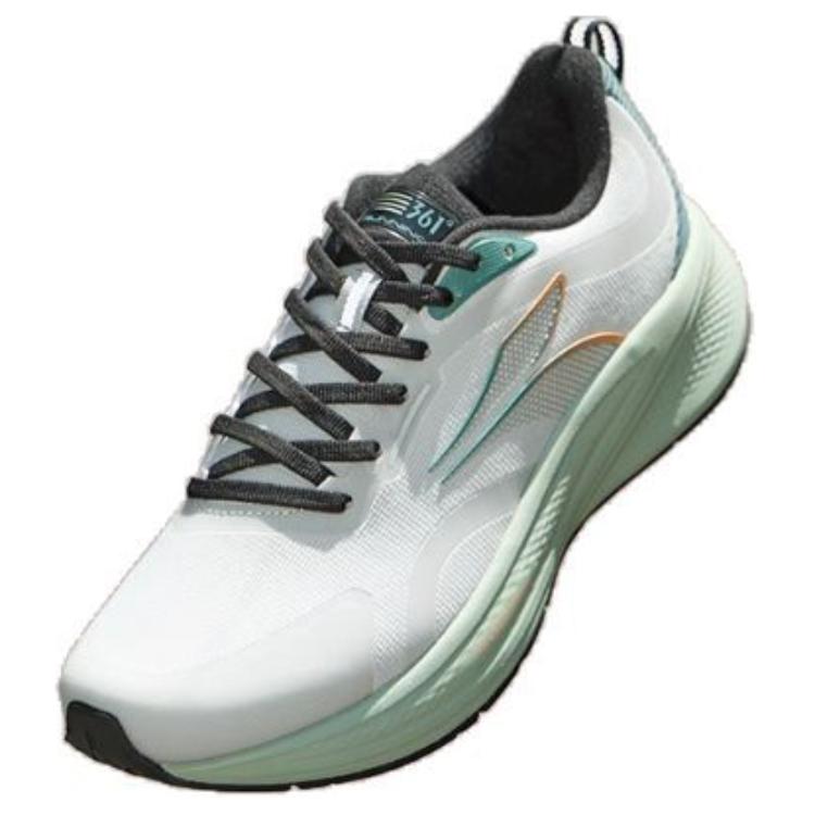361° Slip Resistant Abrasion Resistant Slip Resistant Abrasion Resistant Low top Running Shoes Men’s Gray Green Black
