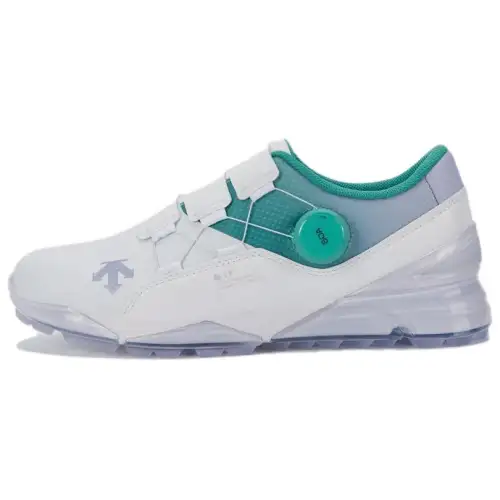 DESCENTE GOLF Non Slip And Waterproof Breathable Low top Golf Shoes Women's Mint Green
