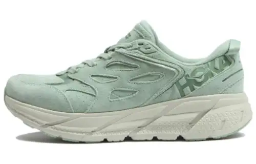 HOKA ONE ONE Clifton L Suede Smoke Green All Gender