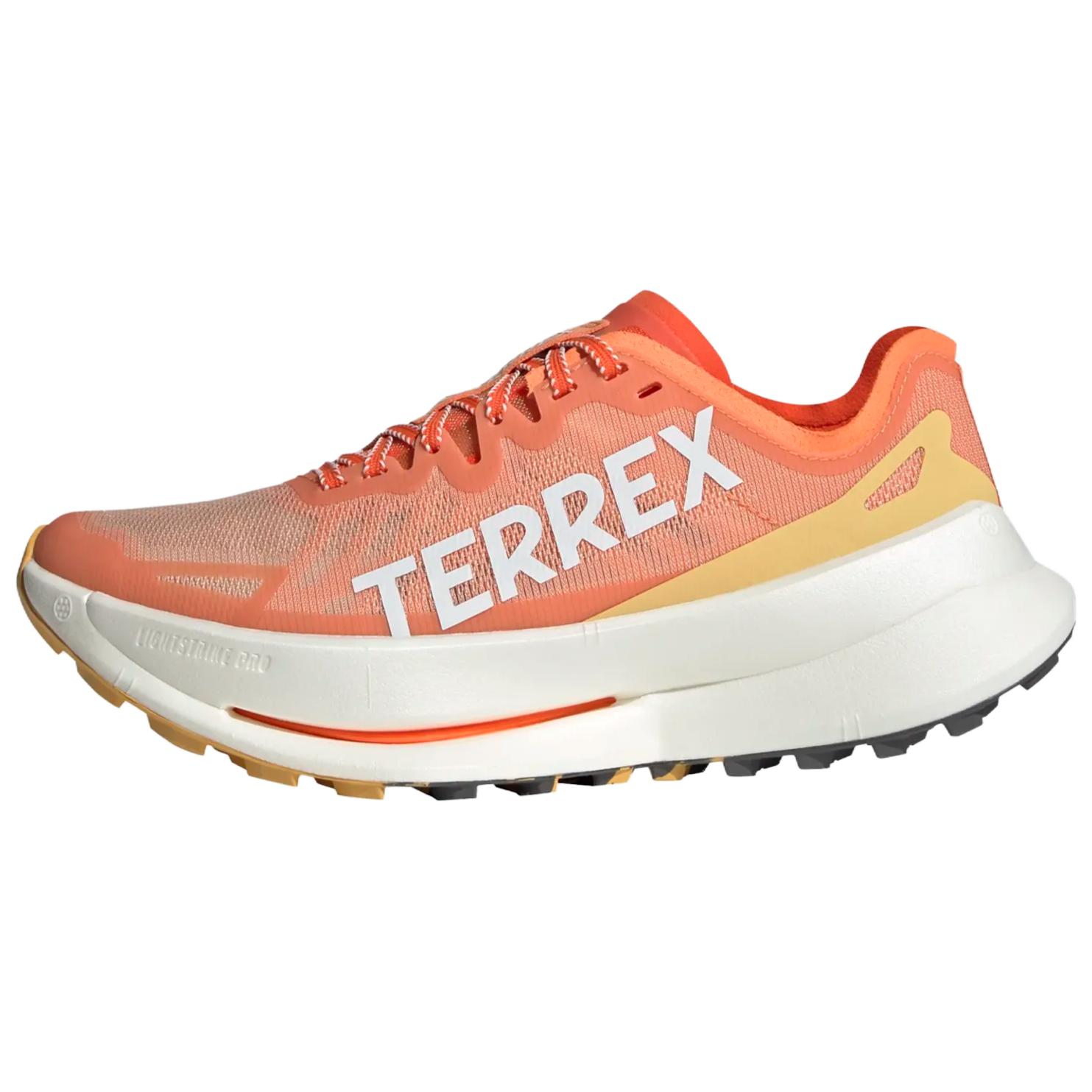 Adidas TERREX AGRAVIC SPEED Sports Cushioning, Wear Resistant Low top Running Shoes Men's Orange