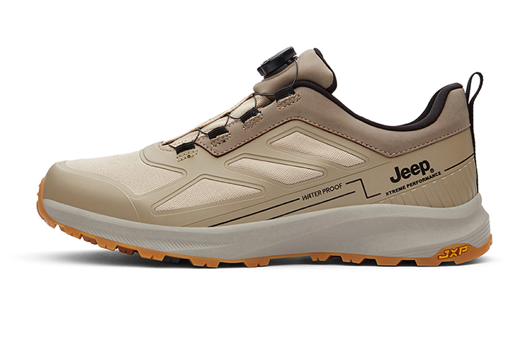 Jeep TPU Low top Trail Running Shoes Men’s Beige Brown