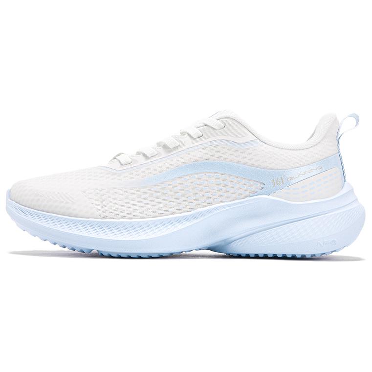 361° Breathable Lightweight Rebound Low top Casual Running Shoes Women’s Feather White Glacier Blue