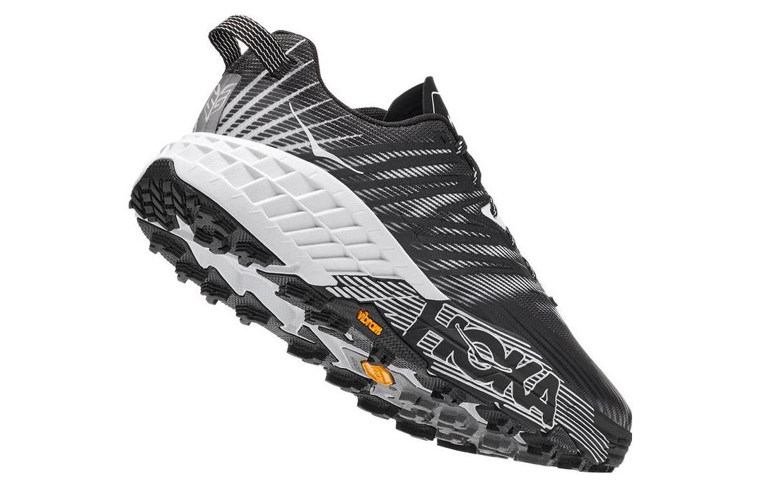 Мужские кроссовки HOKA ONE Speedgoat 4 (черные) — Чёрный — фото 4