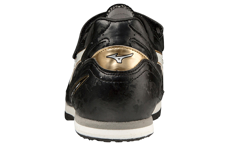 Mizuno Geo AJ C Running Shoes Unisex Low Top Black/White/Gold