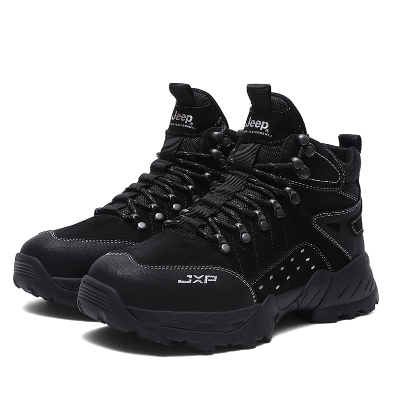 Jeep High top Outdoor Shoes Men’s Black