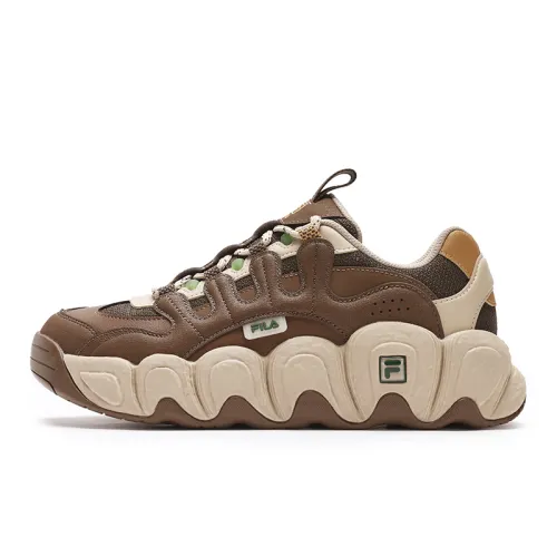 FILA Croissant Low top Running Shoes Men's Coffee Dark Brown