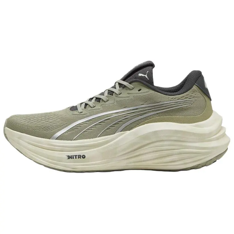 PUMA MagMax NITRO™ Abrasion Resistant Low top Running Shoes Men's Green