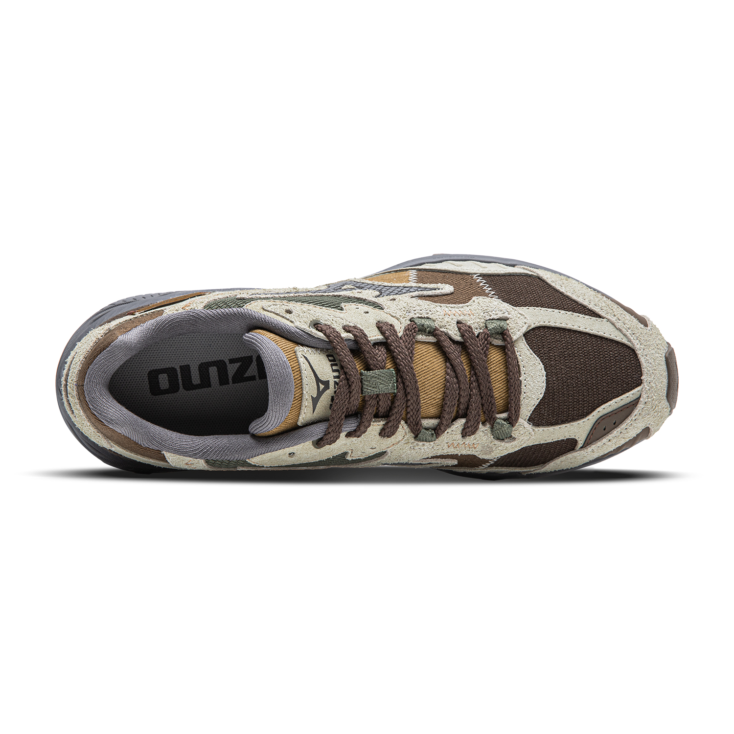 Mizuno Racer ADV Low top Training Running Shoes Unisex Reindeer Brown