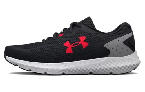 Under Armour Charged Rogue 3 Extra Wide Running Shoes 'Black Grey Red'