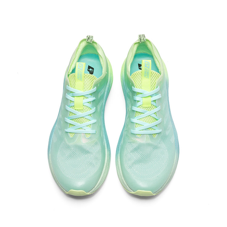 LPMX Running Shoes Men’s Low Top White Pine Stone Green