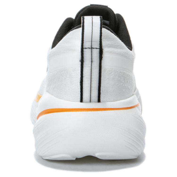 Erke Slip Resistant Cushioning Low top Running Shoes Men’s White Black Orange