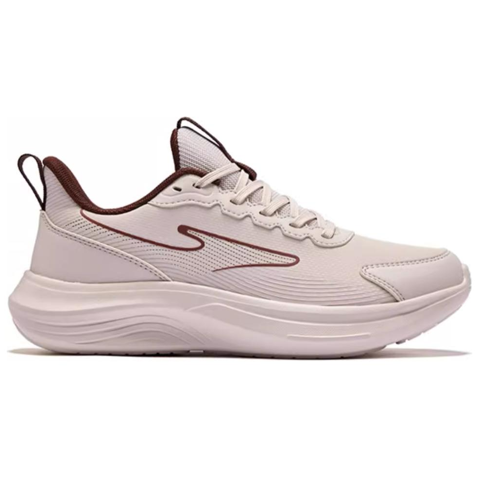 Erke Slip Resistant Abrasion Resistant Low top Running Shoes Women’s Beige Brown