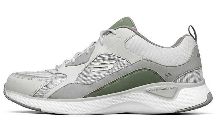 Мужские кроссовки Skechers Solar Fuse (светло-серые)