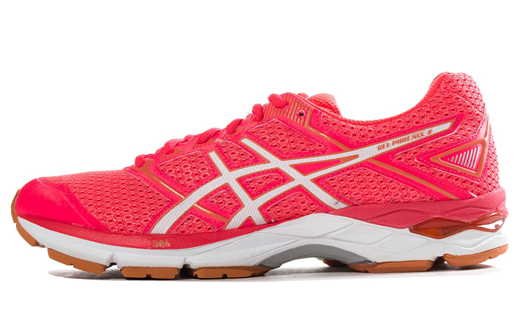 ASICS Gel Phoenix 8 Running Shoes Women's Low Top Pink/White