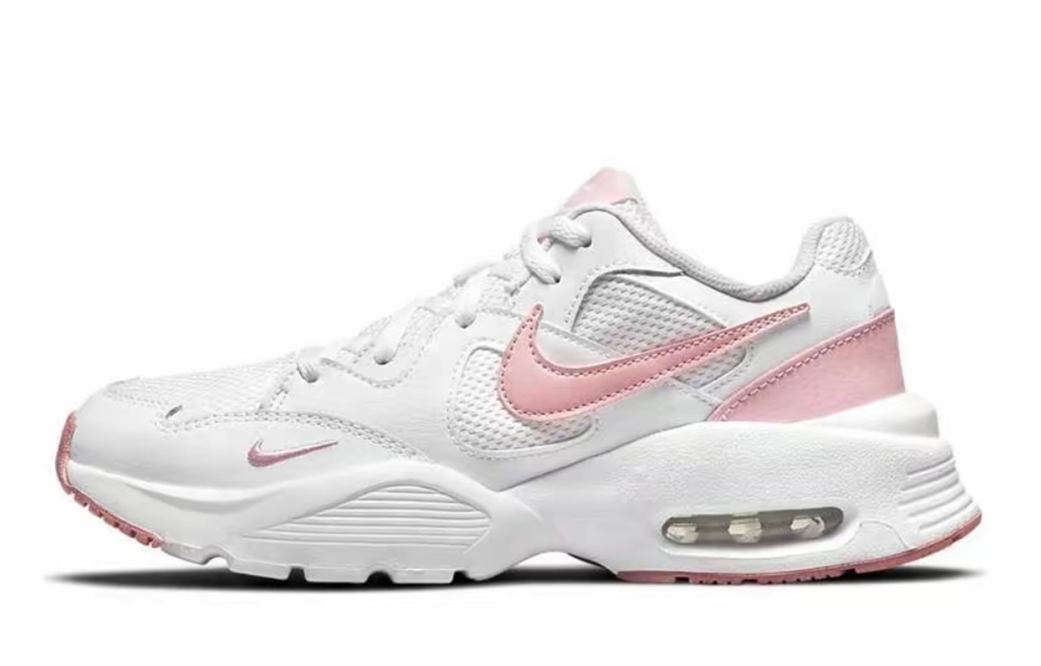 Nike Air Max Fusion Running Shoes Women's Low Top White
