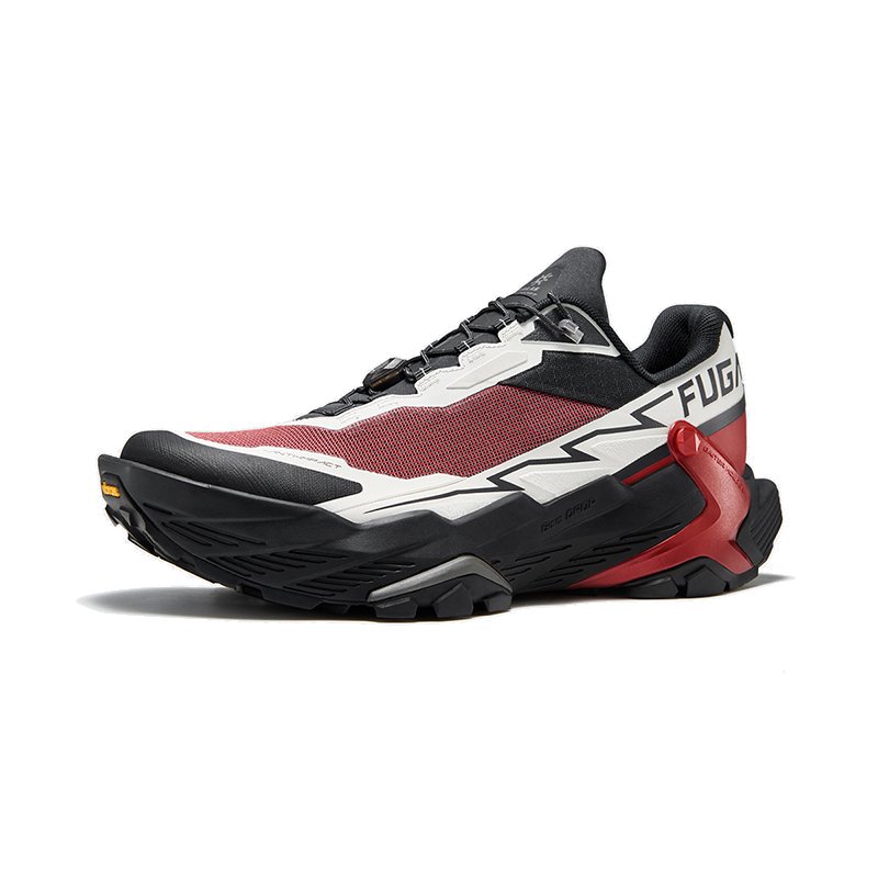 KAILAS FUGA Cushioning Slip Resistant Breathable Low top Trail Running Shoes Men’s Jin Guan Red