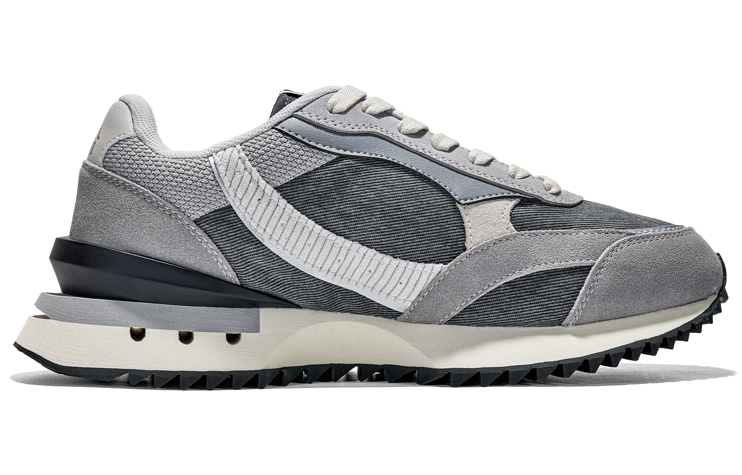 Kappa Non slip Lightweight Low top Running Shoes Unisex Gray