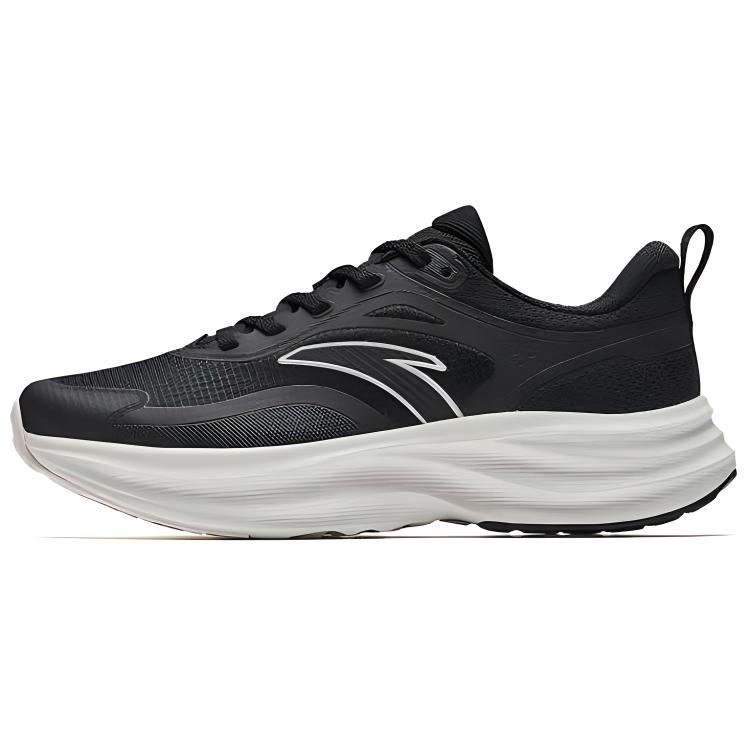 Anta Light Cloud Abrasion Resistant Slip Resistant Cushioning Low top Casual Running Shoes Women’s Black