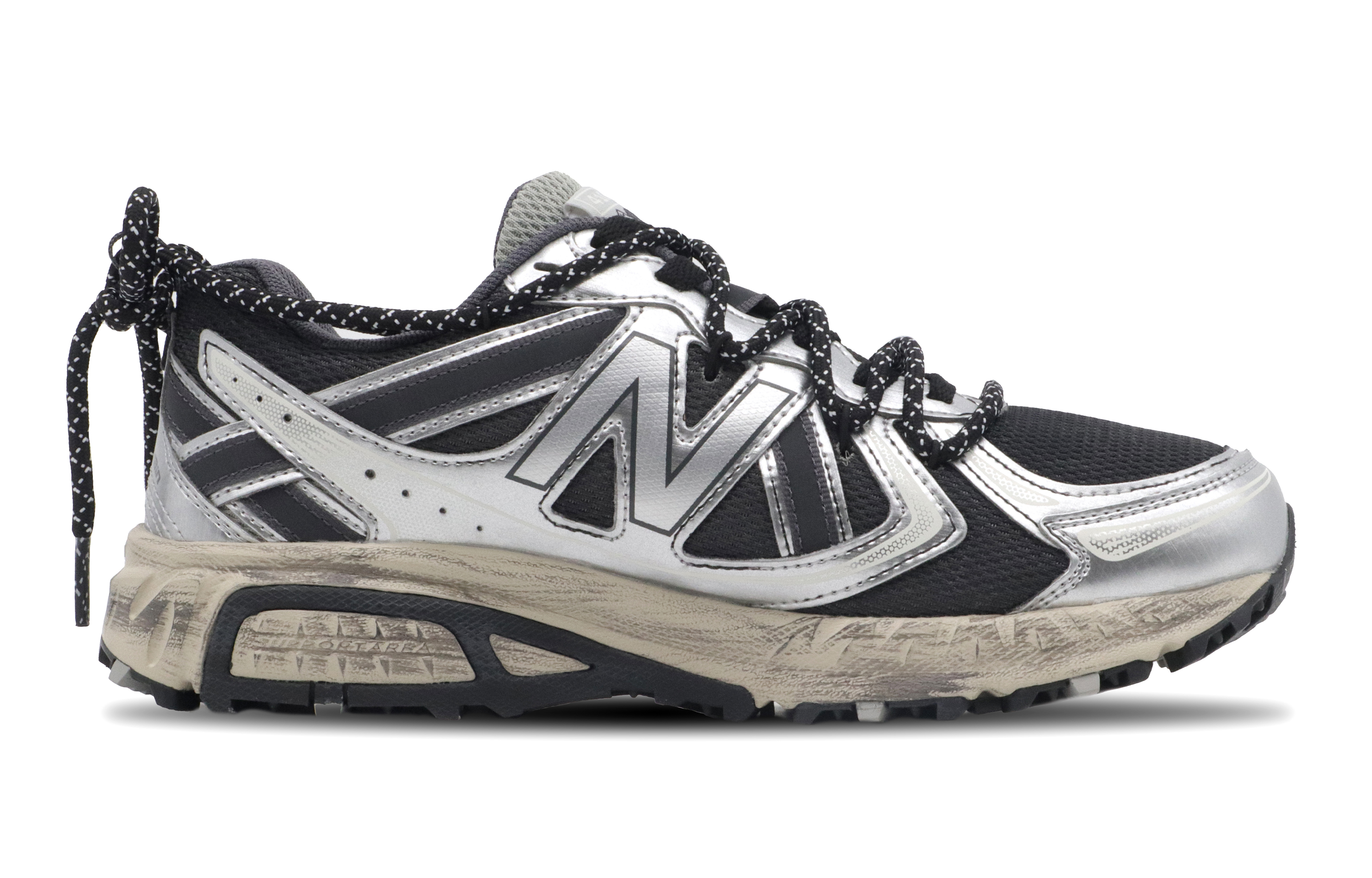 New Balance NB 410 Abrasion Resistant Low top Running Shoes Unisex Black Silver