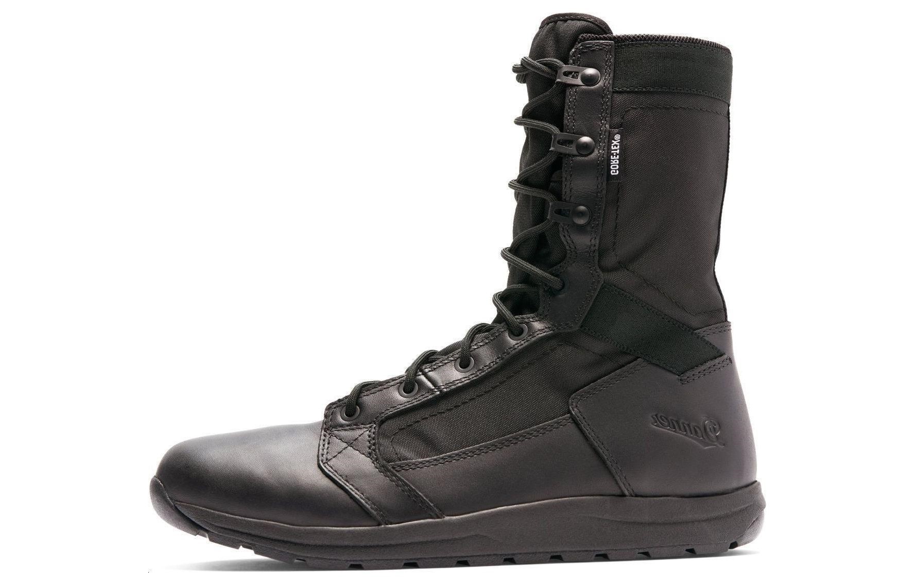 Danner Cushioning Slip Resistant Abrasion Resistant Waterproof High top Outdoor Shoes Men’s Black