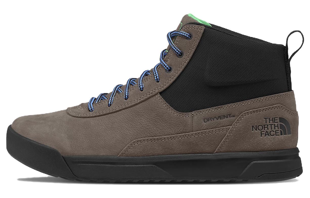 THE NORTH FACE Larimer Mid Waterproof Cushioning Waterproof Cushioning Ankle Length Outdoor Boots Men's Brown