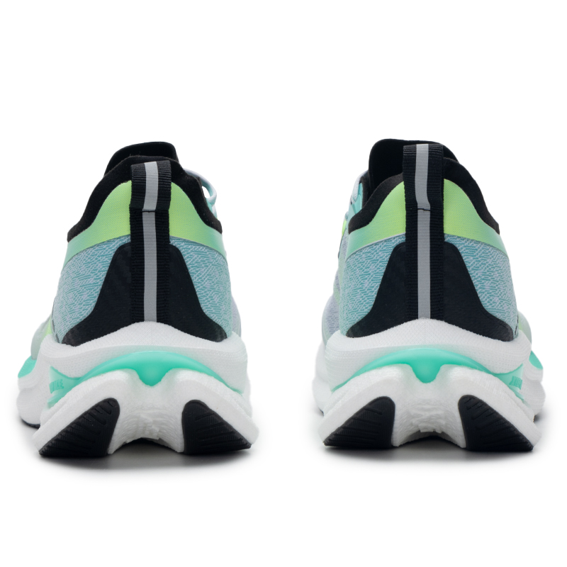 XTEP Cushioning Breathable Rebound Low top Running Shoes Men’s Green White