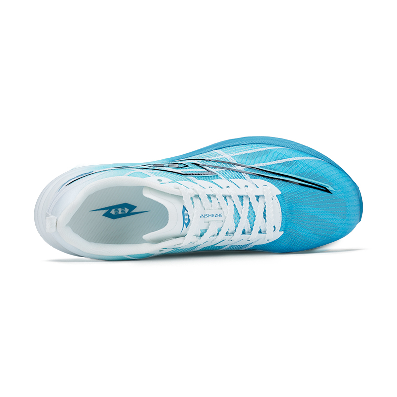 TANSHEZHE Cheetah 2.0 Low top Casual Trail Running Shoes Unisex Blue White
