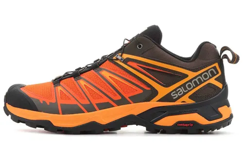 SALOMON X Ultra 3 Outdoor Shoes Men's Low Top Black/Orange