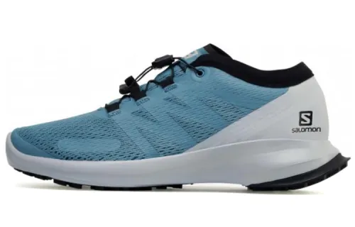 SALOMON SENSE FLOW Footwear Cushioning Slip Resistant Abrasion Resistant Low top Outdoor Shoes Blue White
