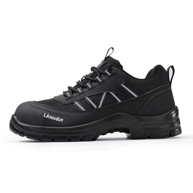 LANOUDUN Abrasion Resistant Breathable Slip Resistant Low top Outdoor Shoes Men’s Black