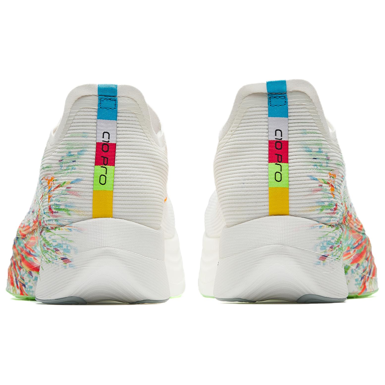 Anta C10 Pro Slip Resistant Abrasion Resistant Mid top Marathon Racing Running Shoes Men’s White