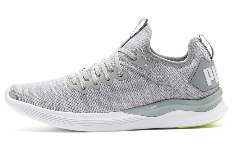 PUMA Ignite Golf Shoes Women's Low Top Gray/Yellow