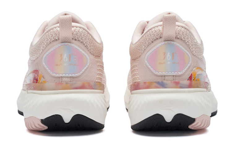361° Fei Ren Running Shoes Women’s Low Top Fresh Pink