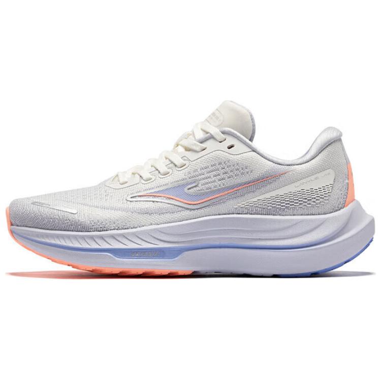 Erke Slip Resistant Abrasion Resistant Low top Casual Running Shoes Women’s White Purple