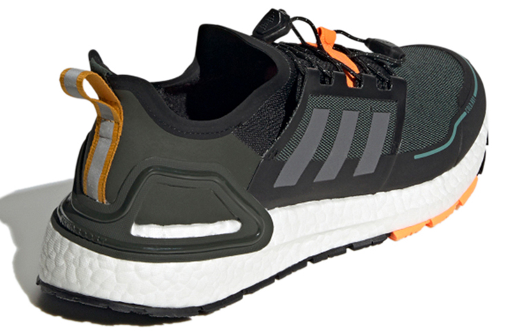 Мужские кроссовки adidas ULT (черно-серо-оранжевые) — фото 4