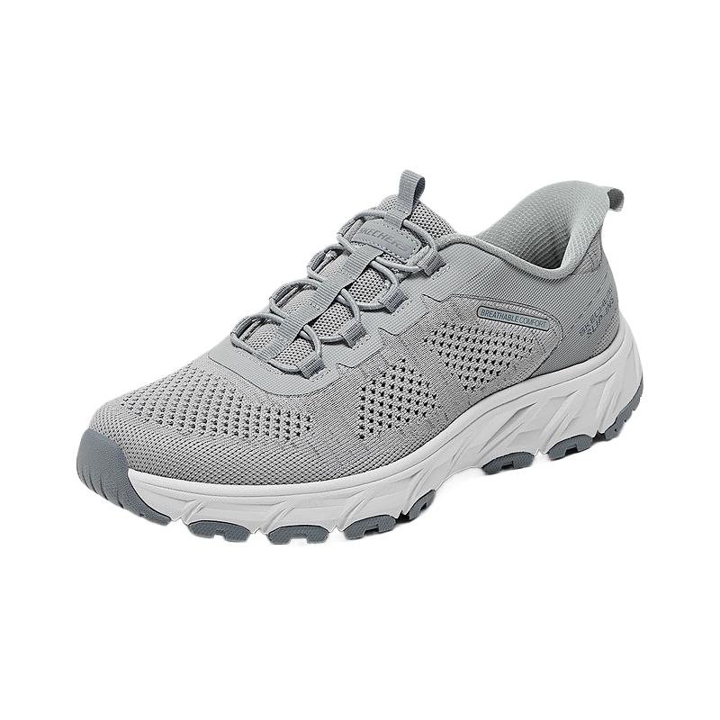 Skechers OUTDOOR MENS Abrasion Resistant Low top Outdoor Shoes Men’s Gray