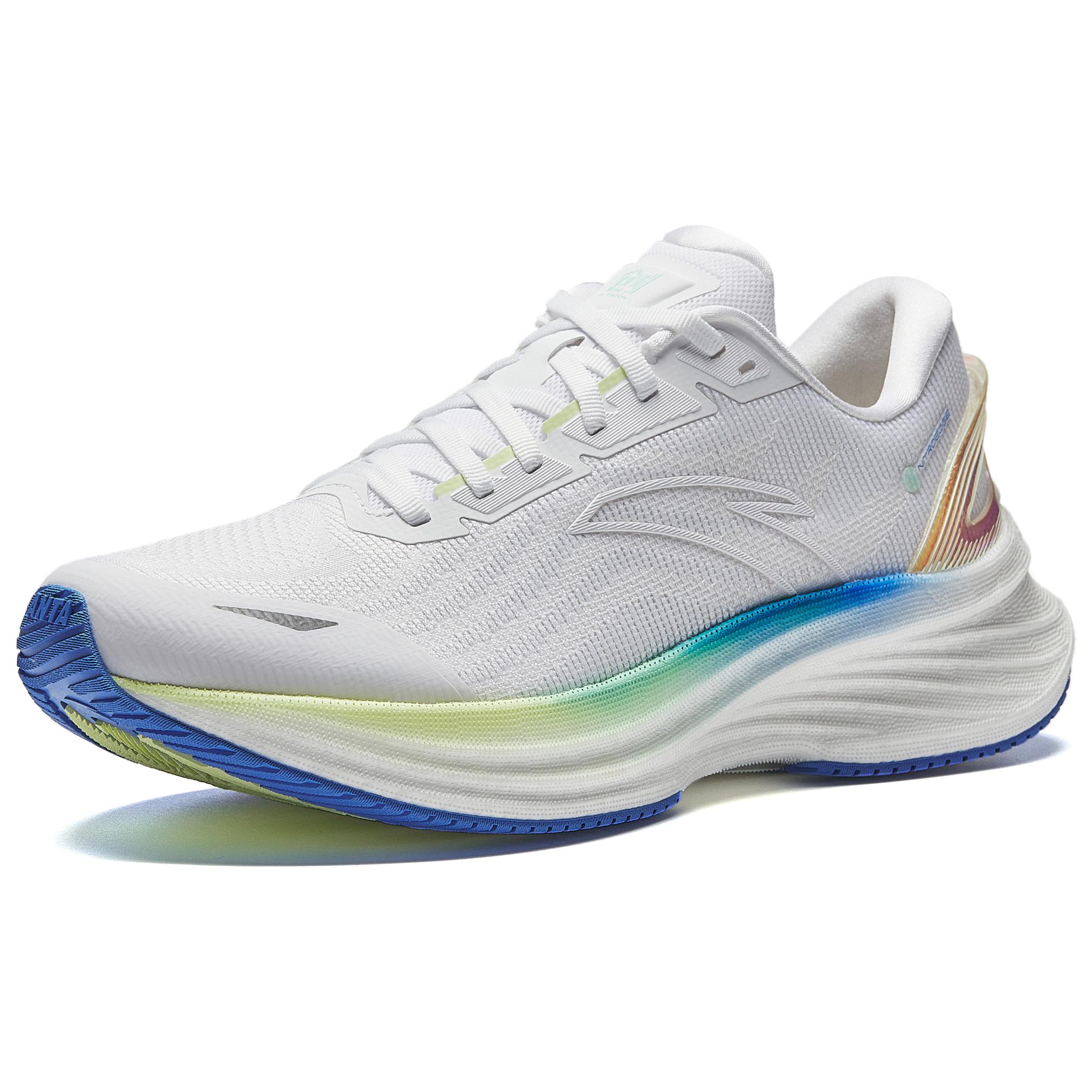 Anta Innovation 5 Slip Resistant, Abrasion Resistant, Breathable Low top Casual Running Shoes Men’s Pure White