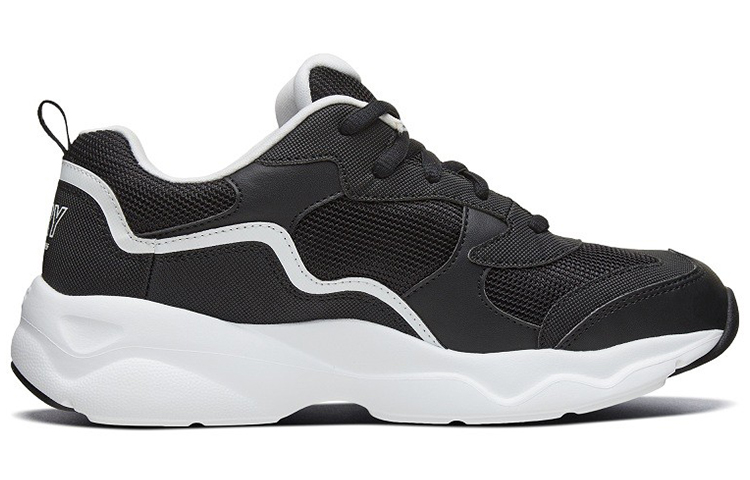 Женские кроссовки Skechers D'LITES AIRY (черно-белые) — фото 2