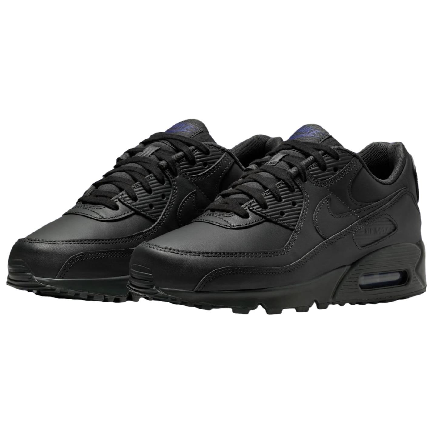 Nike Air Max 90 Support Running Shoes Unisex Black