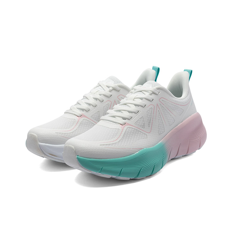 LPMX Cushioning Slip Resistant Abrasion Resistant Breathable Low top Running Shoes Women’s White