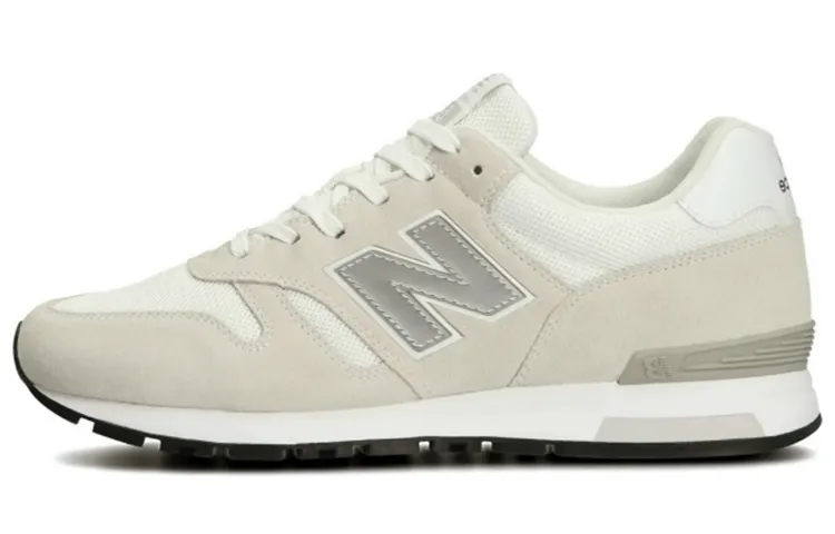 New Balance NB 565 Fabric Breathable Low top Casual Running Shoes Unisex Light Gray