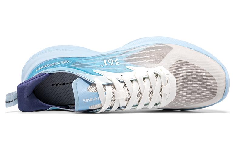 361° Comfortable Slip Resistant, Abrasion Resistant, Breathable Low top Running Shoes Men’s Blue White