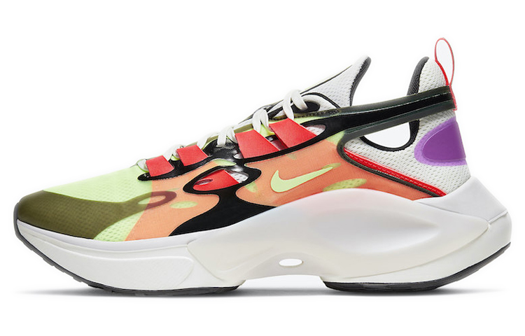 Мужские кроссовки Nike D/MS/X (оранжево-зеленые)