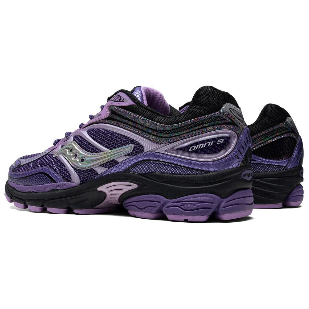 Saucony Pro Grid Omni 9 Classic And Versatile Running Shoes Men’s Purple